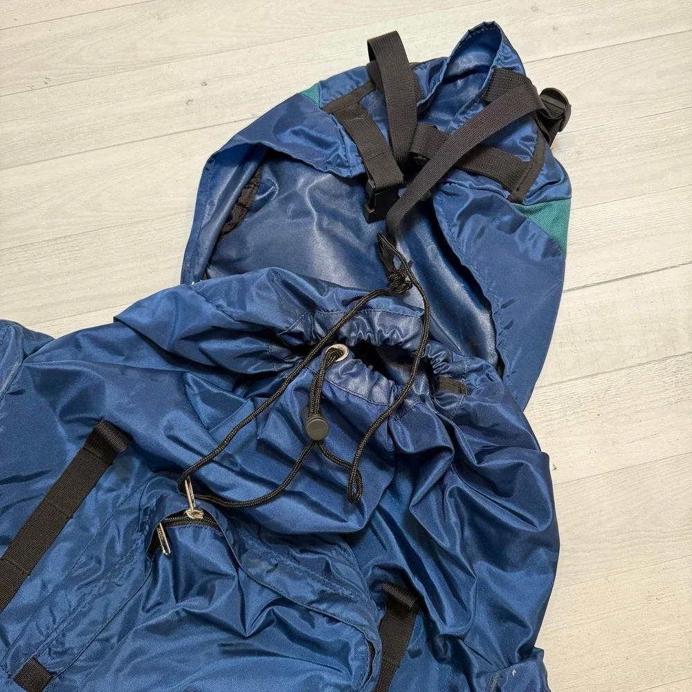 Kelty RedCloud Internal‎ Frame Hiking Camping Backpack blue green